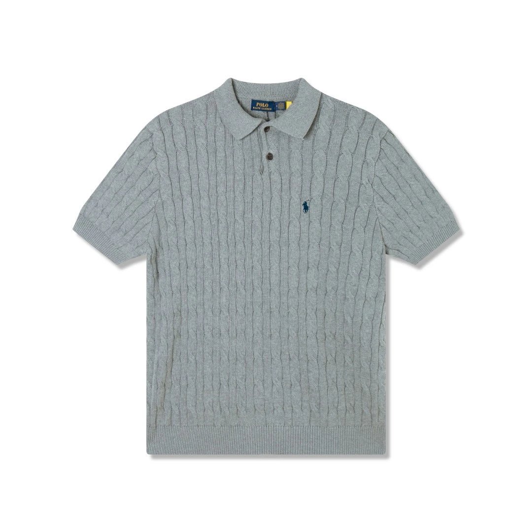 Polo Ralph Lauren Knitwear Cable-Knit Short-Sleeve Shirt image 5
