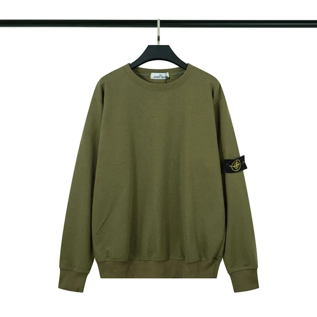 Stone Island Hoodies & Sweatshirts Crewneck Sweatshirt with Compass Badge product detail image 21