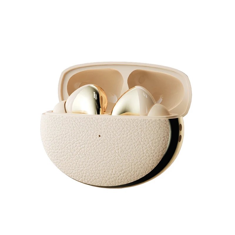 Apple AirPods Pro 2 with Leather Case Beige TWS Earbuds
