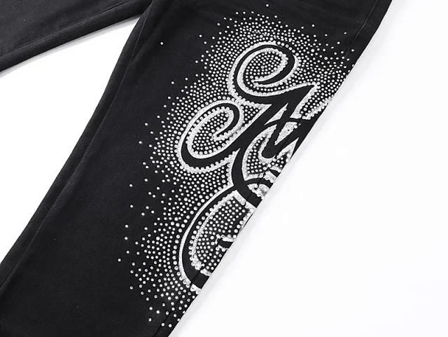 Purple Brand Jeans Printed and distressed denim product detail image 22