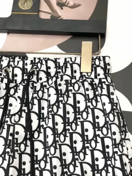 Dior Oblique Print Blue and White Shorts - 14