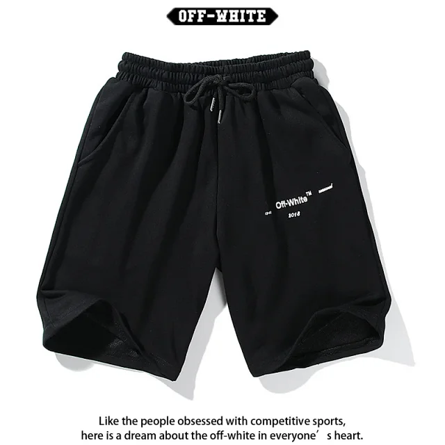 Off-White Shorts Drawstring graphic-print product detail image 25