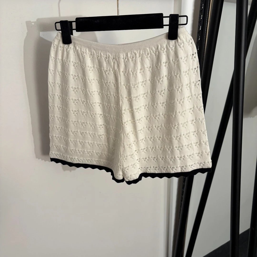 Miu Miu Crochet Lace Trim Set White - 9