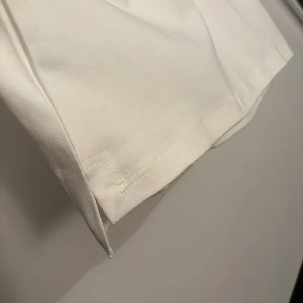 Maison Margiela Tabi Keyhole Cutout T-Shirt Light Blue - 9