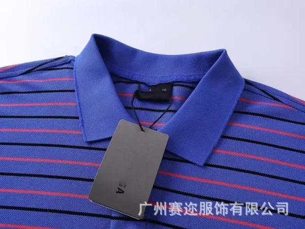 Fred Perry Striped Polo Blue and Pink Polo Tops Polo - 6