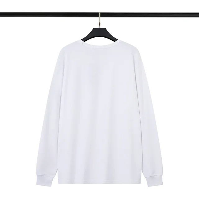 Stone Island T-Shirts Long-Sleeve Crewneck T-Shirt with Compass Badge product detail image 16
