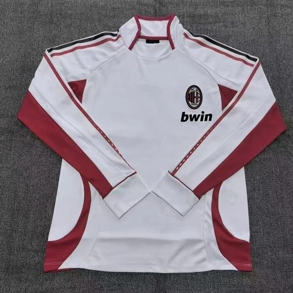 AC Milan Football Jerseys Retro long-sleeve training jersey image 4