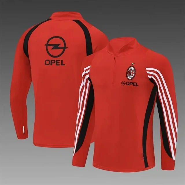 AC Milan Football Jerseys Retro long-sleeve training jersey product detail image 4