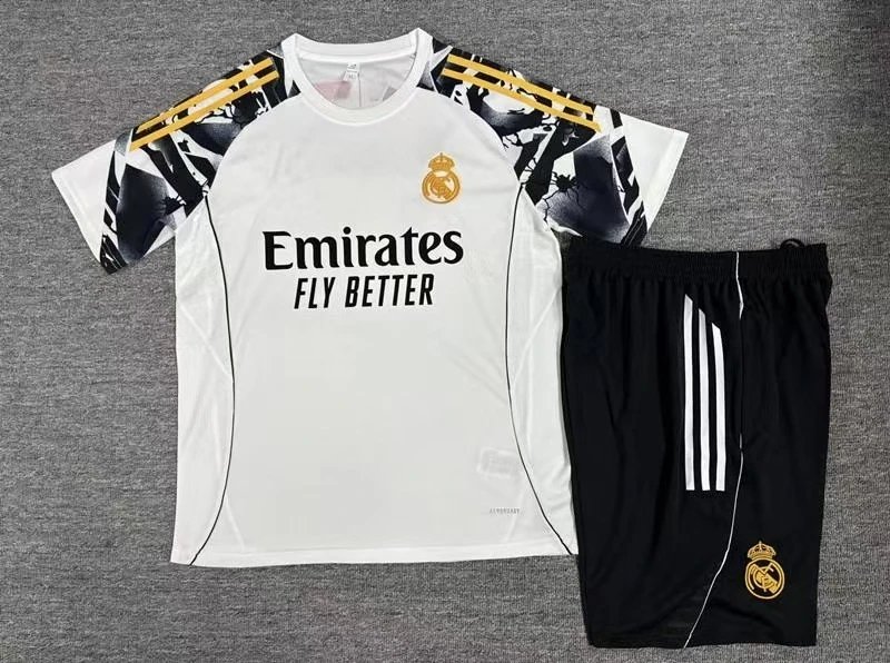 Real Madrid Matching Sets Short-Sleeve Football Jersey and Shorts Set — Real Madrid 7