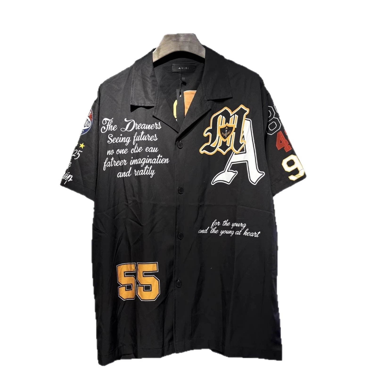 AMIRI Shorts Varsity Graphic Print image 5