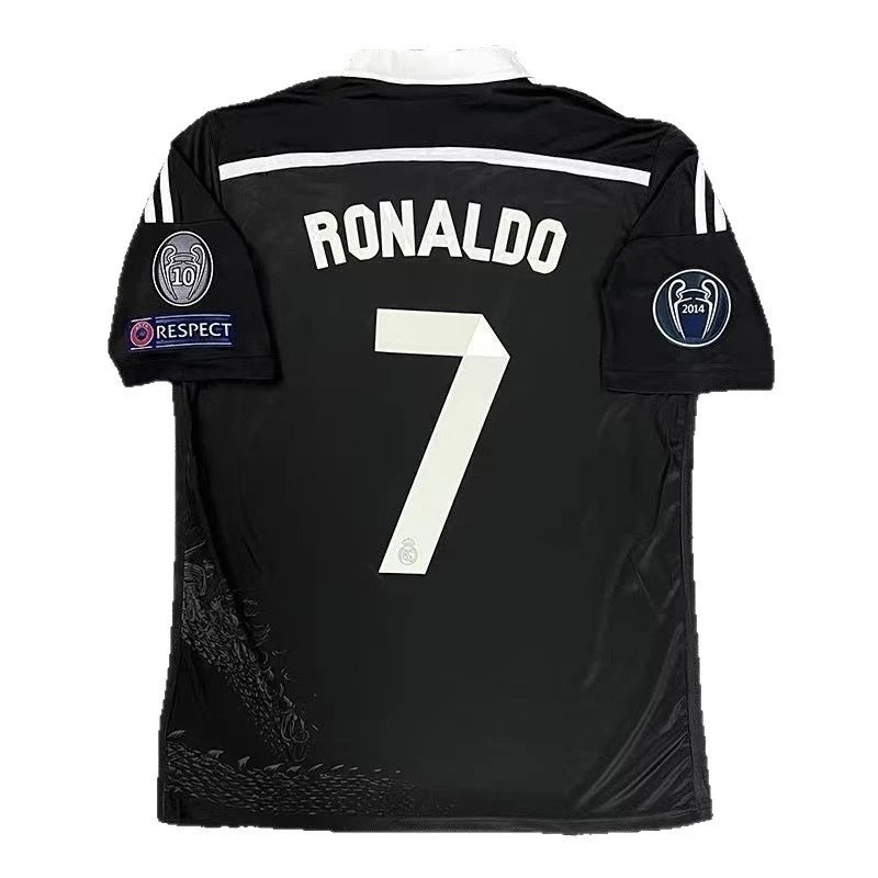 Real Madrid Football Jerseys Ronaldo No. 7 Retro Jersey image 5