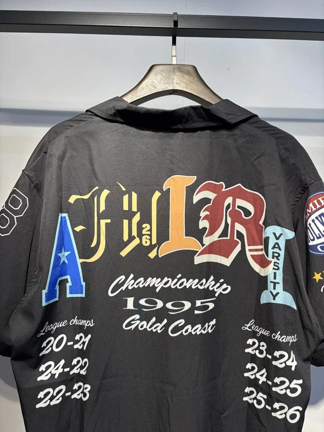 AMIRI Shorts Varsity Graphic Print product detail image 11