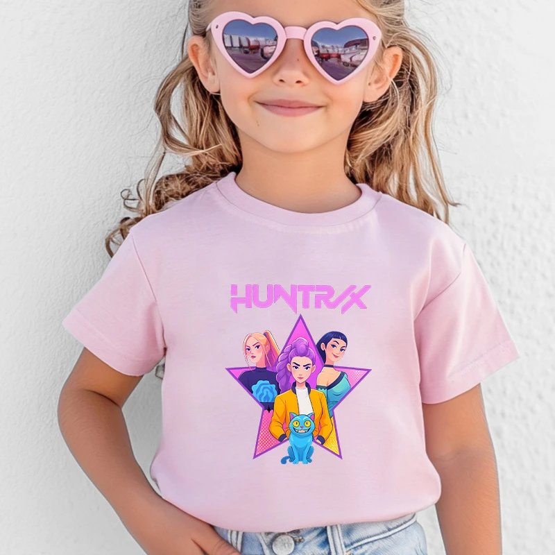 Unbranded T-Shirts HUNTR/X cartoon graphic image 4