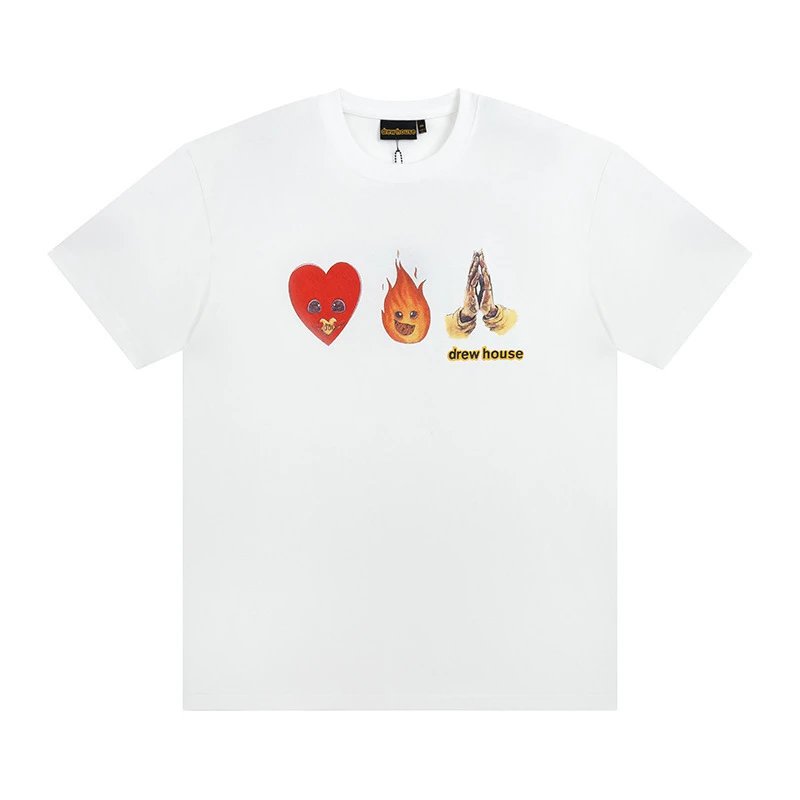 Drew House T-Shirts Smiley Graphic image 4