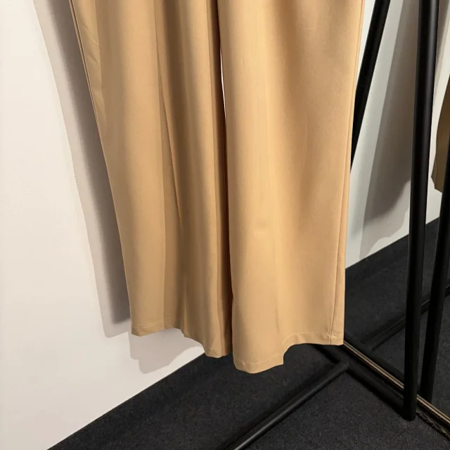 Celine Trousers Elastic-Waist Wide-Leg product detail image 5