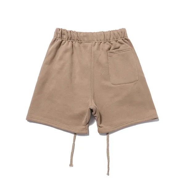 Fear of God Essentials Logo Shorts Beige Shorts - 6