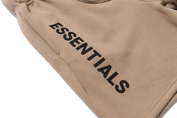 Fear of God Essentials Logo Shorts Beige Shorts - 19