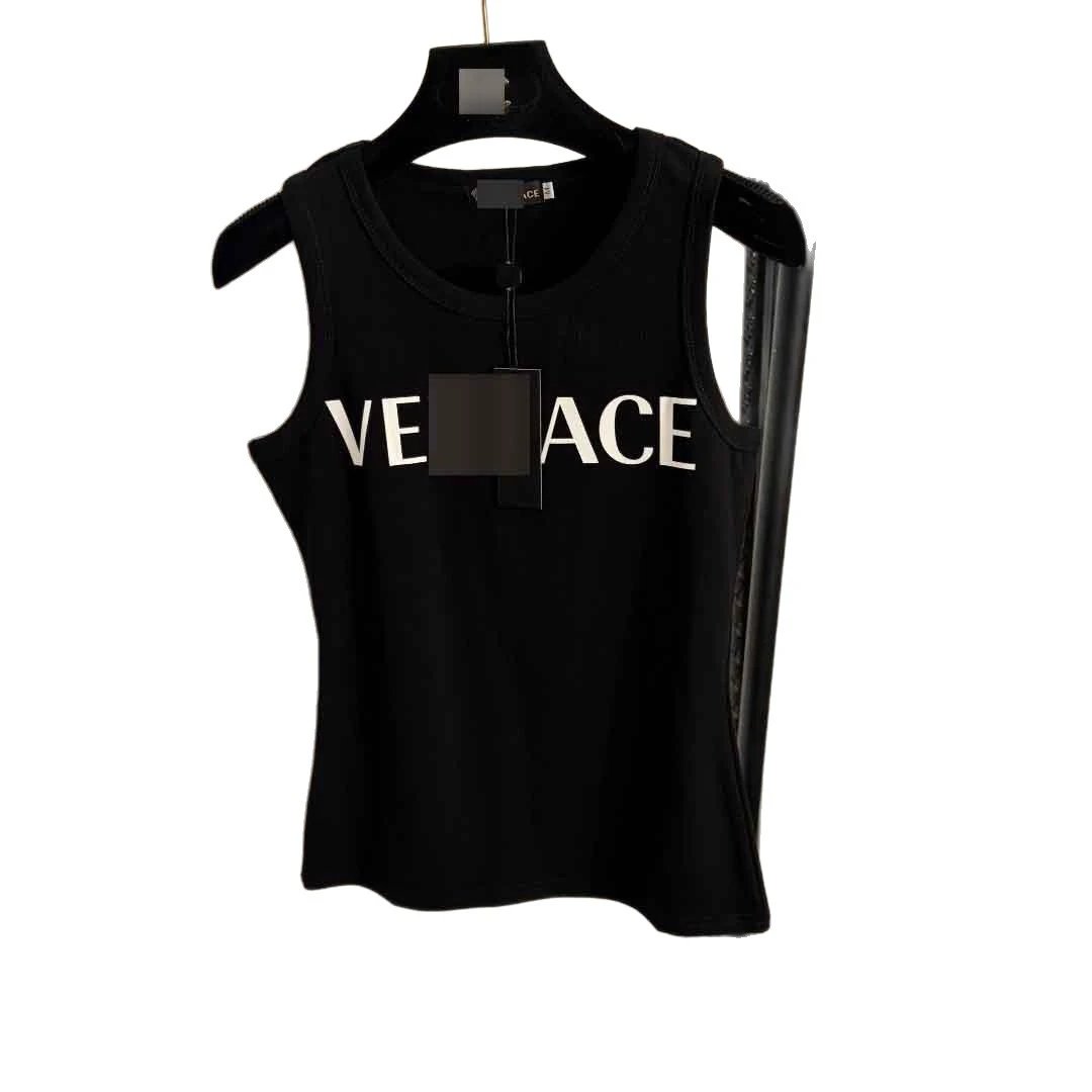 Versace Vests Logo-print sleeveless tank top image 5