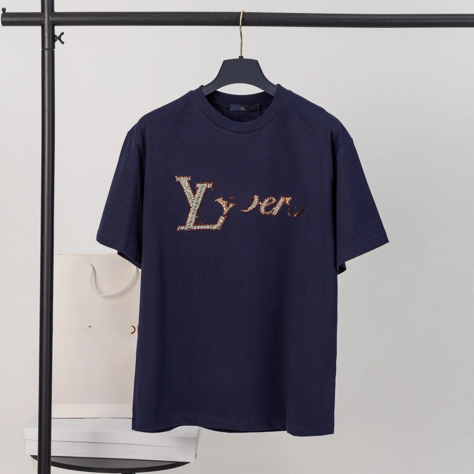 Louis Vuitton T-Shirts Short-Sleeve Graphic Print T-Shirt image 2