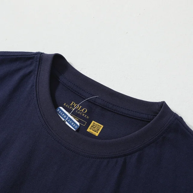 Polo Ralph Lauren T-Shirts Crew Neck T-Shirt with Embroidered Pony Logo product detail image 2