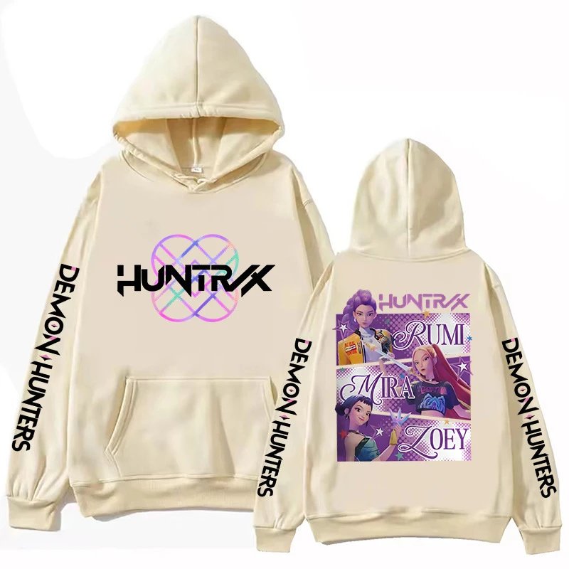 Unbranded Hoodies & Sweatshirts HUNTR/X KPop Demon Hunters graphic pullover hoodie image 3