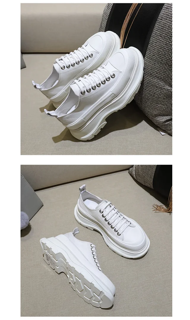 Unbranded Sneakers Low-Top Canvas with Chunky Lug Sole product detail image 21