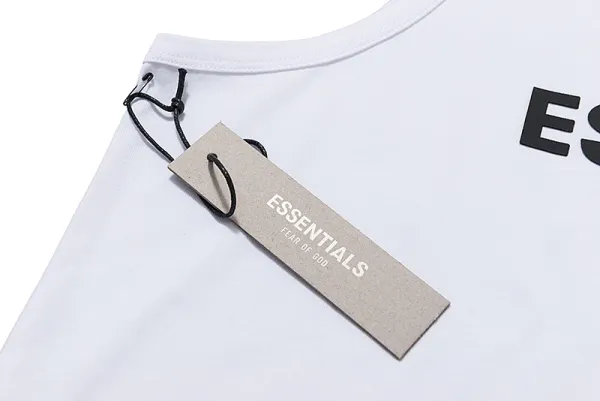 Fear of God Essentials Essentials Logo Graphic Tank Top Gray Vest Top - 21
