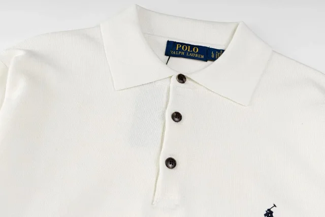 Polo Ralph Lauren Knitwear Long-Sleeve Collar Knit Sweater product detail image 2