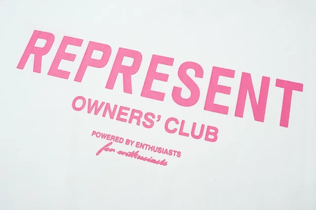 Represent T-Shirts Owners' Club Logo Print Oversized T-Shirt product detail image 15