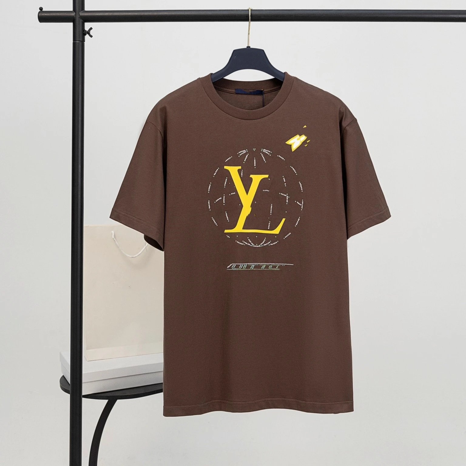 Louis Vuitton T-Shirts Short-Sleeve Graphic Print T-Shirt image 4