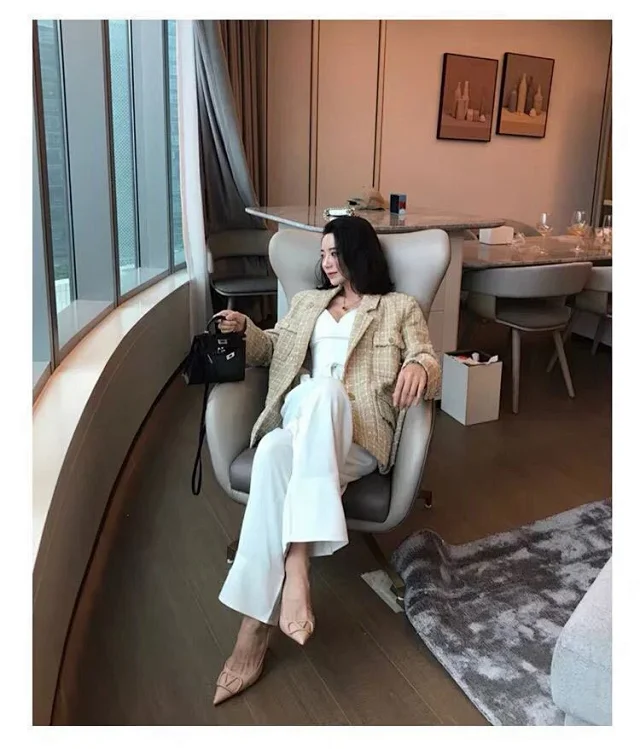 Unbranded High Heels Pointed-Toe Stiletto Pumps with V-Shaped Buckle product detail image 12
