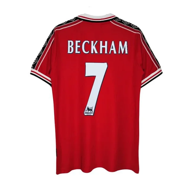 Manchester United Football Jerseys 1998–99 Home Retro product detail image 6