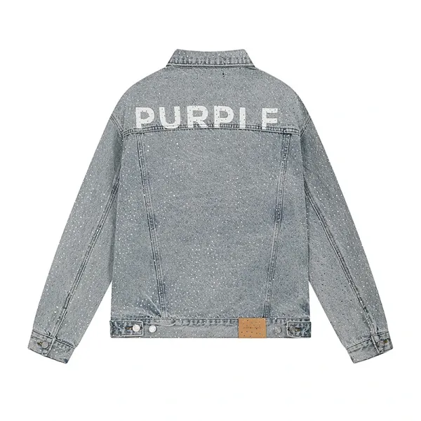 Amiri Distressed Patchwork Denim Jacket Light Wash - 14