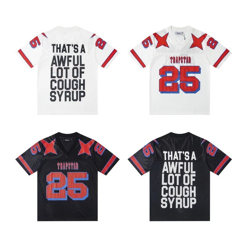 Trapstar Football Jerseys Graphic Mesh Jersey image 3