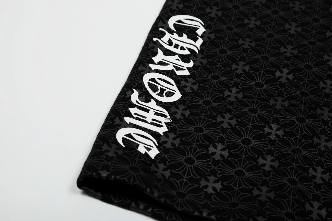 Chrome Hearts Logo Print White Shorts - 12