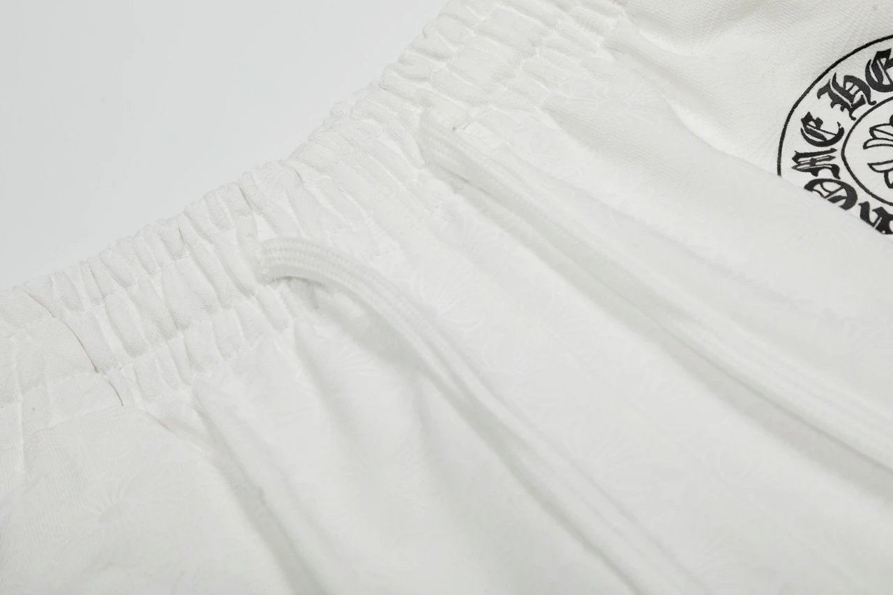 Chrome Hearts Logo Print White Shorts - 16