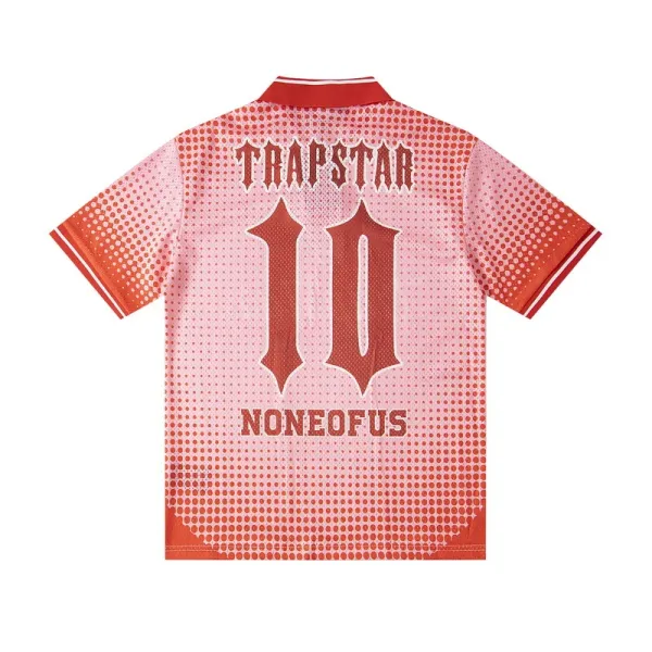 Trapstar Graphic Print Long-Sleeve Jersey in Blue Multicolor - 5