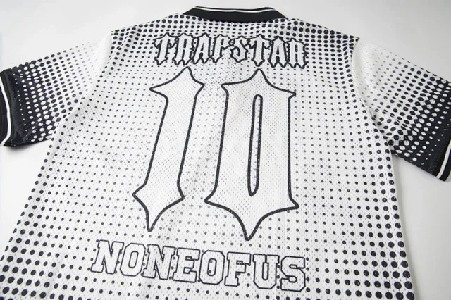 Trapstar Football Jerseys Graphic Mesh Jersey product detail image 11