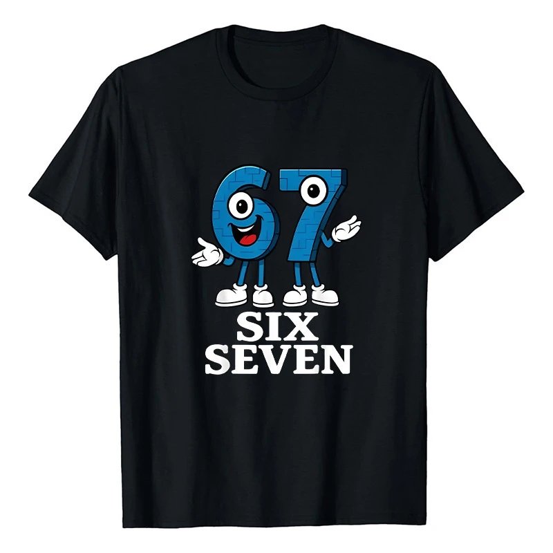Unbranded T-Shirts Six Seven Graphic image 2