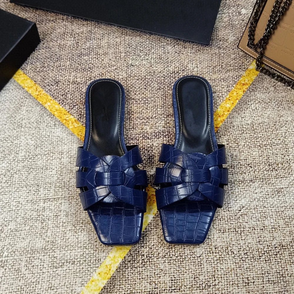 鳄鱼纹深蓝