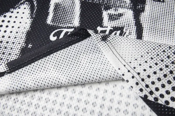 Trapstar Graphic Print Long-Sleeve Jersey in Blue Multicolor - 17