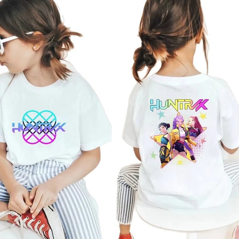 Unbranded T-Shirts Kids' KPop Demon Hunters Graphic Short-Sleeve T-Shirt image 5