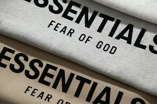 Fear of God Essentials Logo Sweatpants Beige - 20