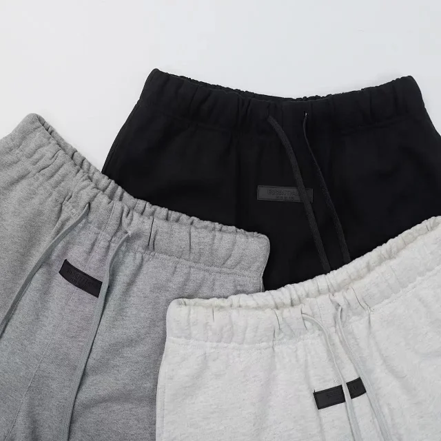 Fear of God Trousers ESSENTIALS logo drawstring sweatpants product detail image 6