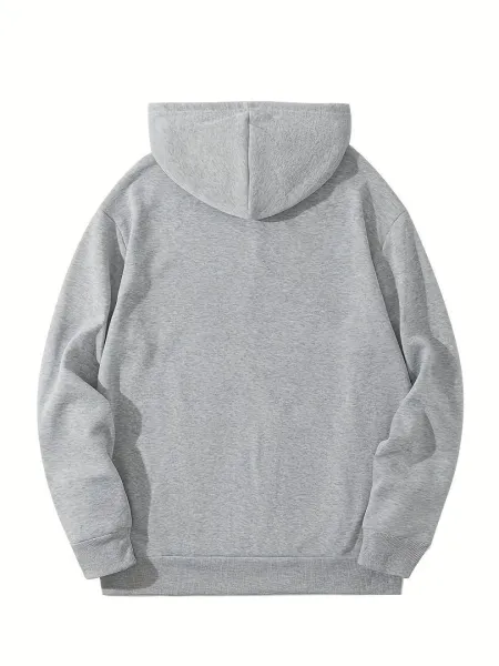 Design Stay Humble Hustle Hard Gray Hoodie - 7