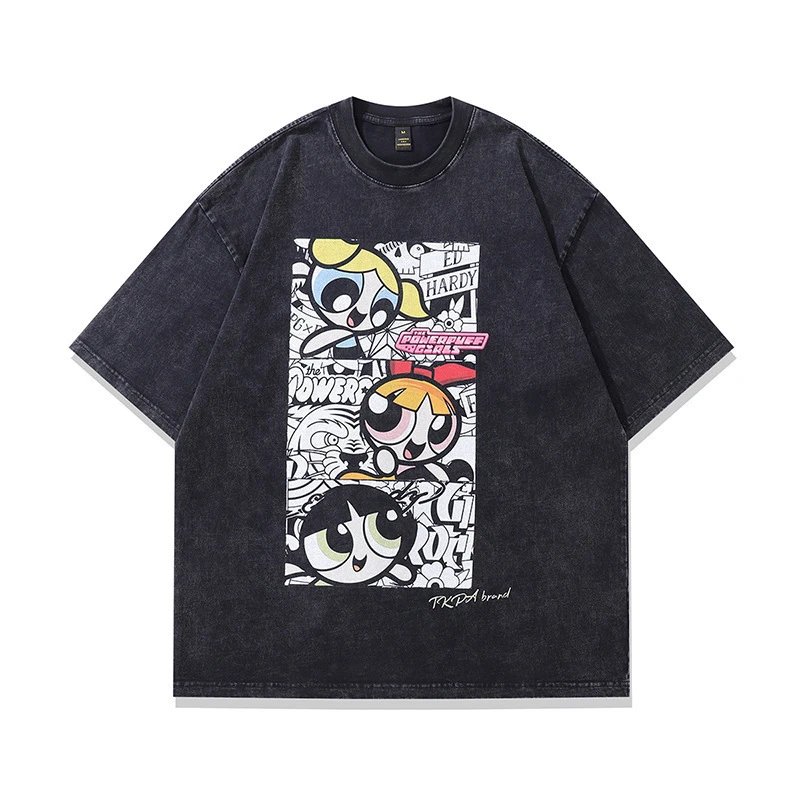 The Powerpuff Girls T-Shirts Oversized Graphic T-Shirt image 5