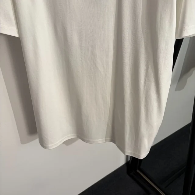 Chanel T-Shirts Short-Sleeve Chain Charm Collar T-Shirt product detail image 5