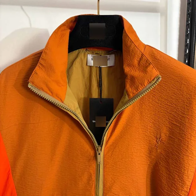 Unbranded Jackets Half-Zip Pullover Jacket with Stand Collar and Front Zip Pocket product detail image 6