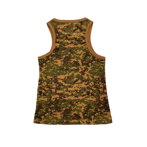Trapstar Ribbed Tank Top Gray Vest-Top - 15