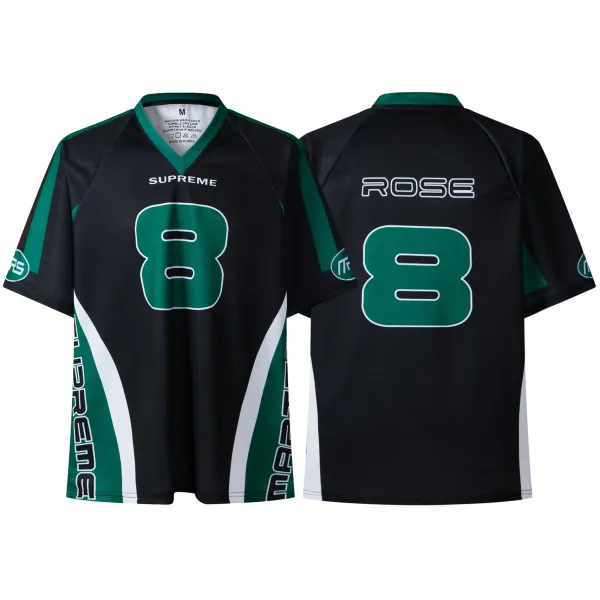 Supreme Star Pattern Jersey Blue Multicolor - 15